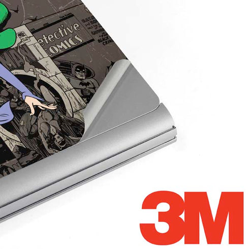 DC Comics Catwoman Vintage Action Pose Pattern Surface Book 2 15in Skin